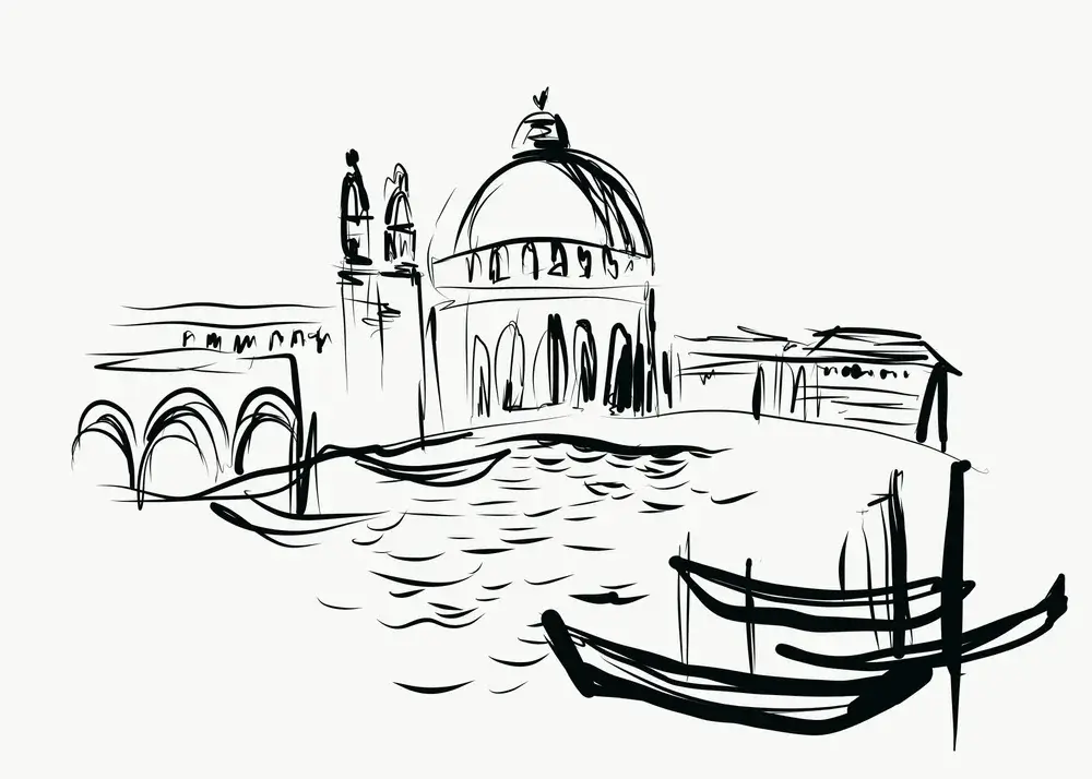 Pencil and Ink Drawing